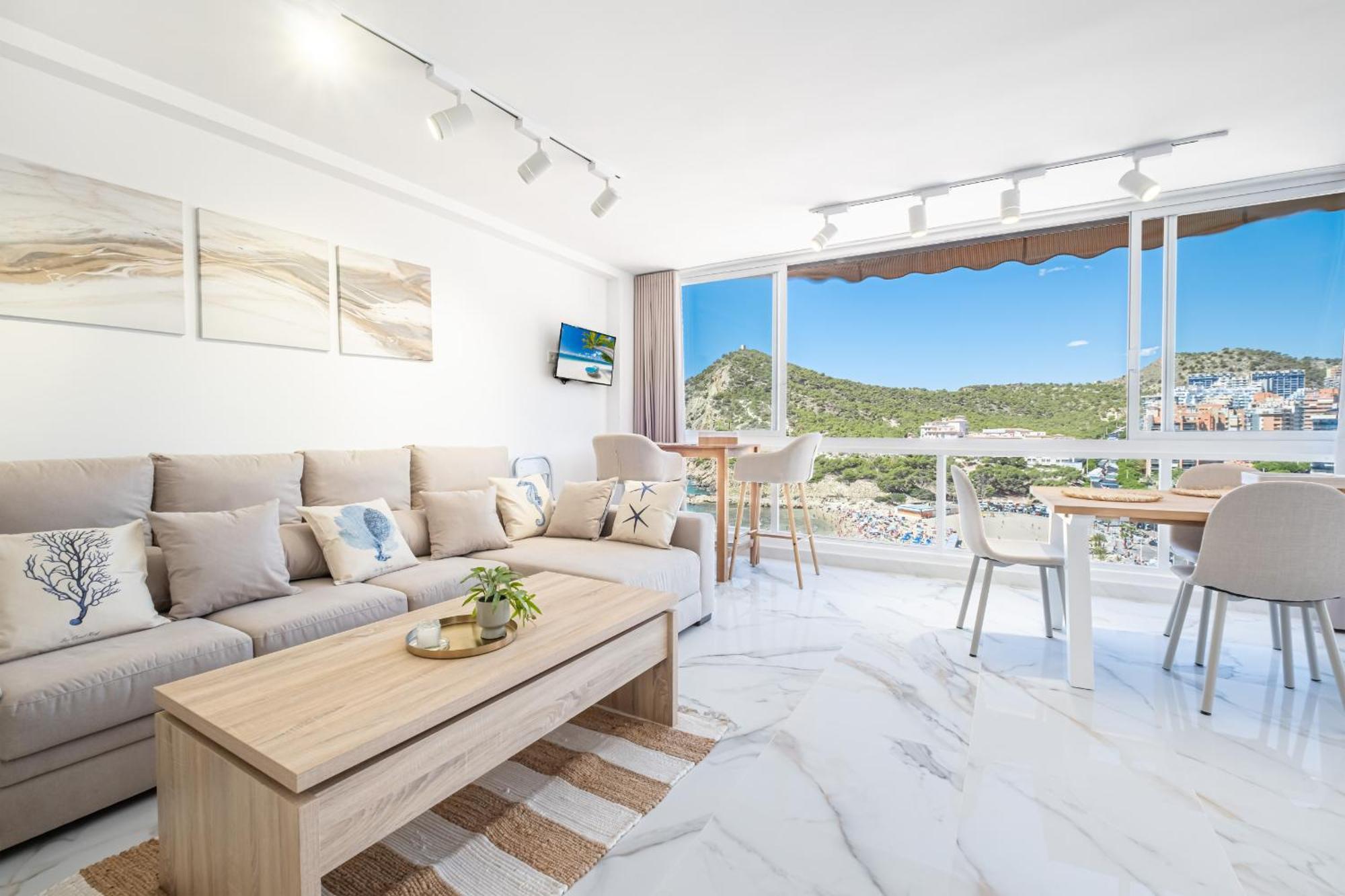 Atalaya Beach Apartments Sea View Finestrat Zewnętrze zdjęcie